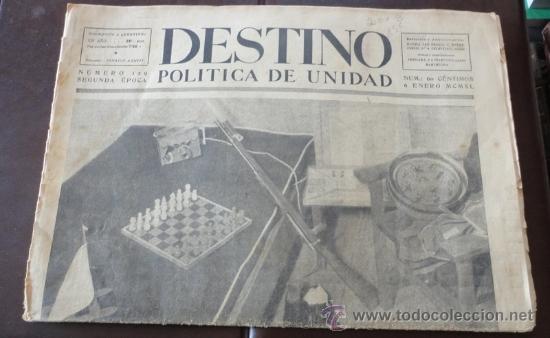 Military Antiques: Diario Destino, 6 de enero MCMXL, con reportaje fotogr&aacute;fico de submarinos alemanes