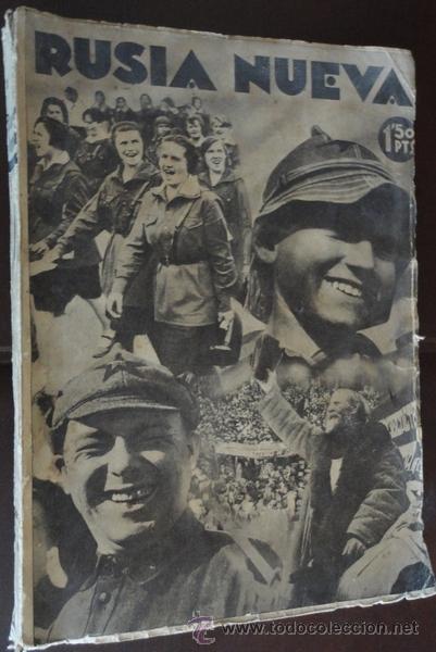 Military Antiques: Rusia nueva, ediciones populares, Barcelona 1931