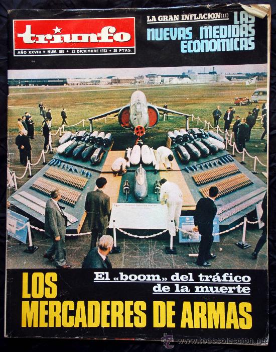 Militaria: Revista Triunfo Num. 586, 22 Diciembre 1973