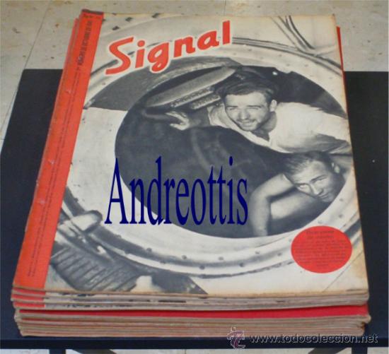 Militaria: SIGNAL A&Ntilde;O 1941 LOTE DE NUMEROS SEGUIDOS: 8 9 10 11 12 13 14 15 16 17 18 19 20 21 22 (SUELTOS NO)