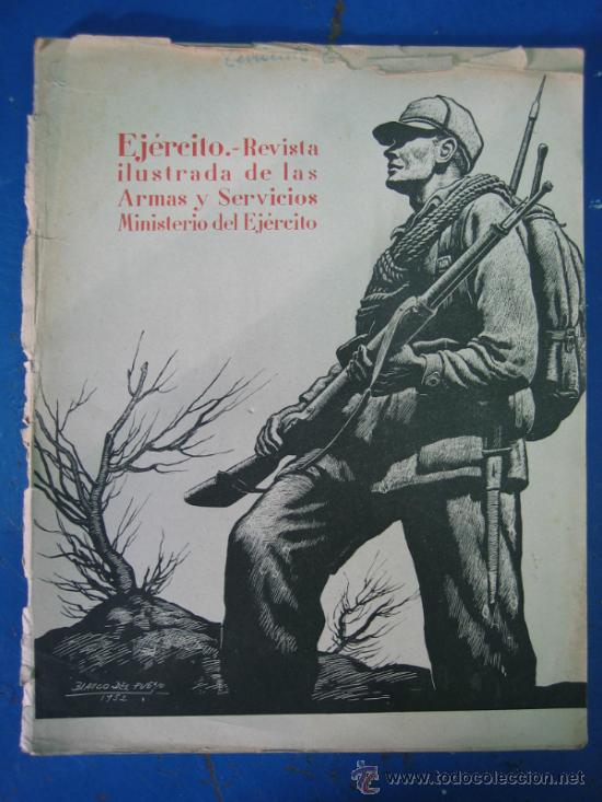 Militaria: Revista militar EJERCITO. Revista militar de las armas y servicios N&ordm; 159 Abril 1953