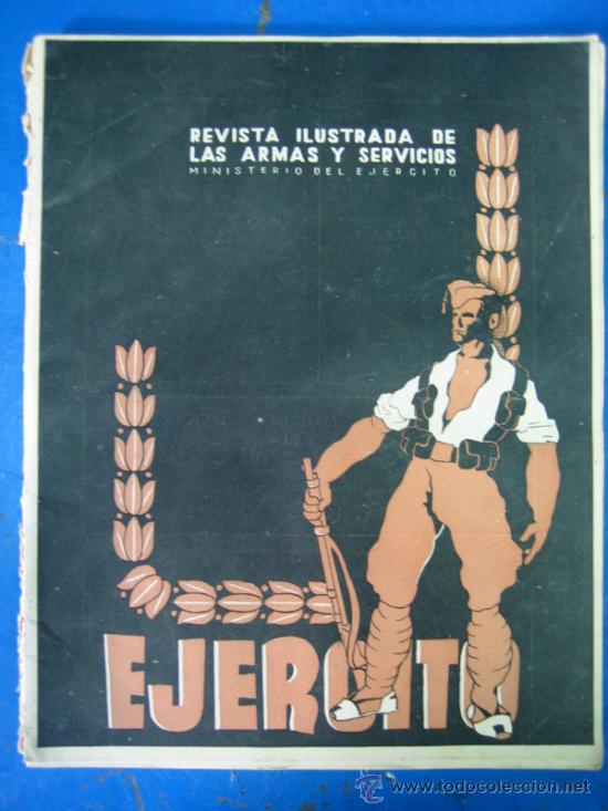 Militaria: Revista militar EJERCITO. Revista militar de las armas y servicios N&ordm;