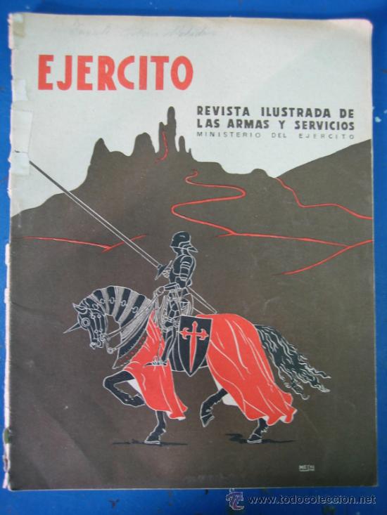 Military Antiques: Revista militar EJERCITO. Revista militar de las armas y servicios N&ordm; 148 Mayo 1952