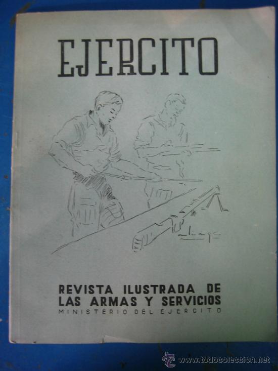 Military Antiques: Revista militar EJERCITO. Revista militar de las armas y servicios N&ordm; 129 Octubre 1950