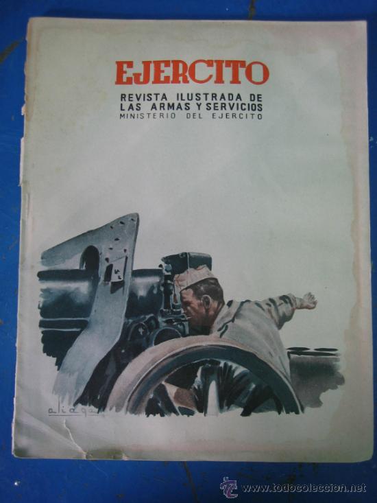 Military Antiques: Revista militar EJERCITO. Revista militar de las armas y servicios N&ordm; 137 Junio 1951
