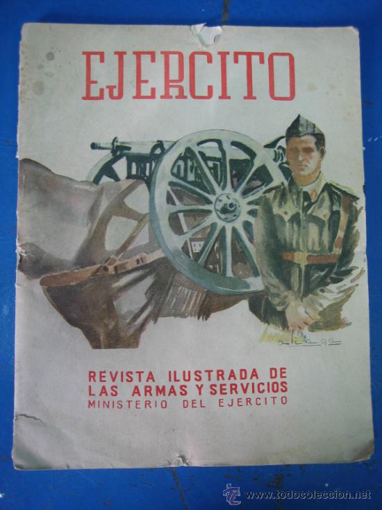 Militaria: Revista militar EJERCITO. Revista militar de las armas y servicios N&ordm; 136 Mayo 1951. Ejercito Espa&ntilde;o