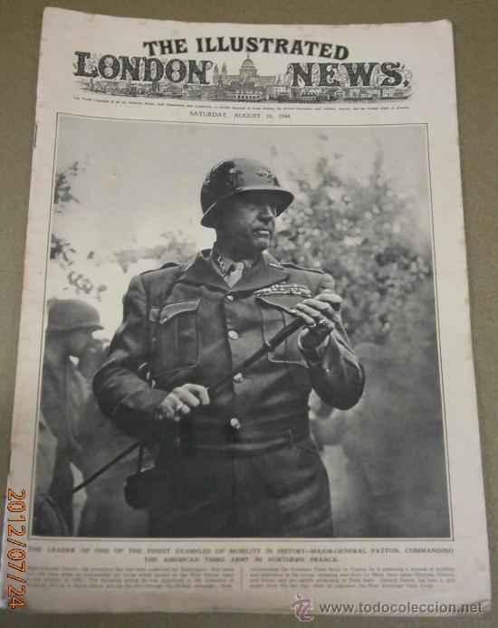 Military Antiques: Revista LONDON NEWS, agosto de 1944