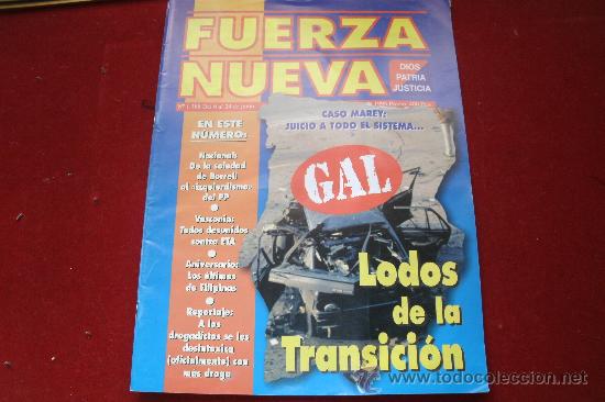 Militaria: REVISTA FUERZA NUEVA 1188 - GAL LODOS DE TRANSICION.