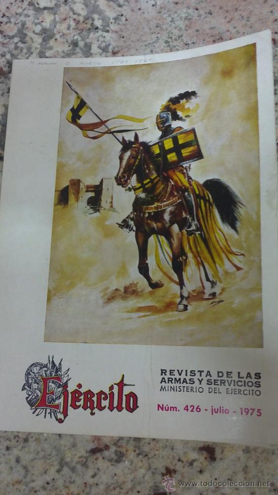 Military Antiques: -REVISTA,EJERCITO-DE LAS ARMAS Y SERVICIOS.(MINISTERIO DEL EJERCITO)N&ordm;-426-