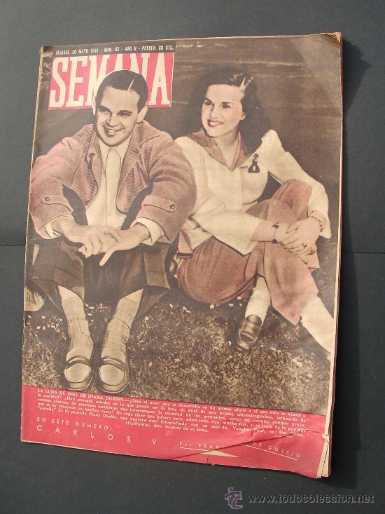 Militaria: Revista Semana. N&uacute;mero 65. A&ntilde;o 2. 1941.