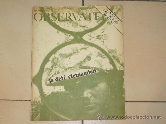 Military Antiques: LE  NOUVEL OBSERVATEUR  le defi vietnamien  ANIO  1968