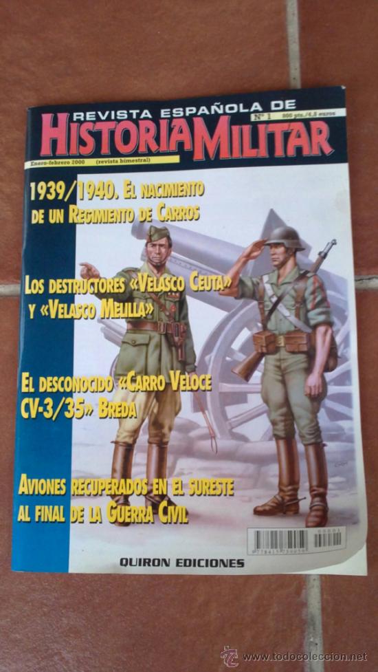 Military Antiques: Revista espa&ntilde;ola de Historia Militar. N&uacute;mero:1