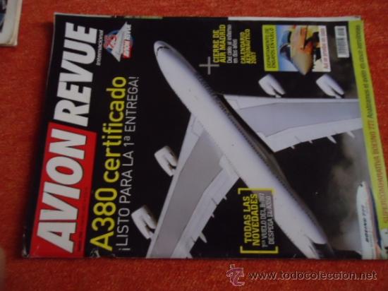 Military Antiques: REVISTA AVI&Oacute;N REVUE INTERNACIONAL N&ordm; 295. ENERO 2007 a 380 certificado