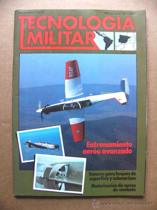 Military Antiques: Revista Tecnologia Militar n&ordm; 4 Entrenamiento aereo Sonares buques y submarinos Motorizacion carros