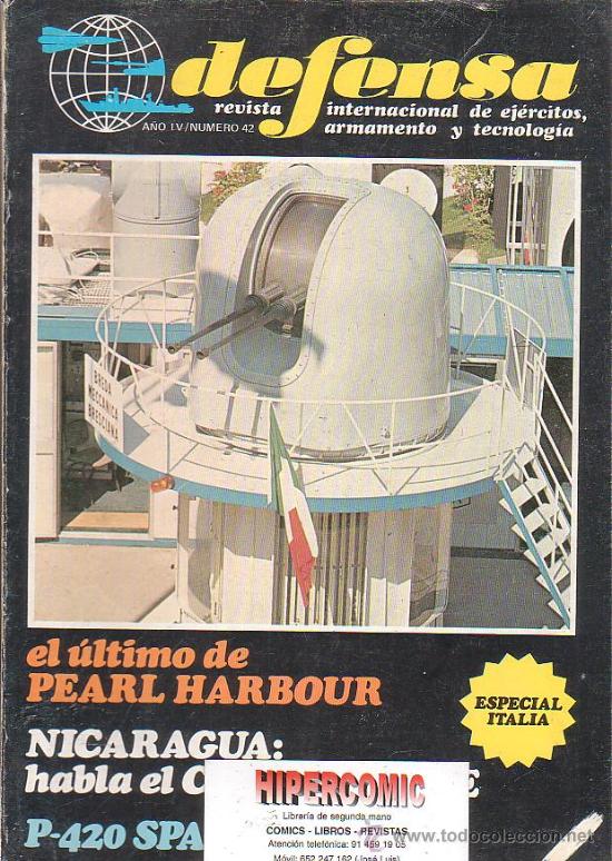Militaria: DEFENSA N&ordm; 42 -REVISTA MILITAR A&Ntilde;O 1981