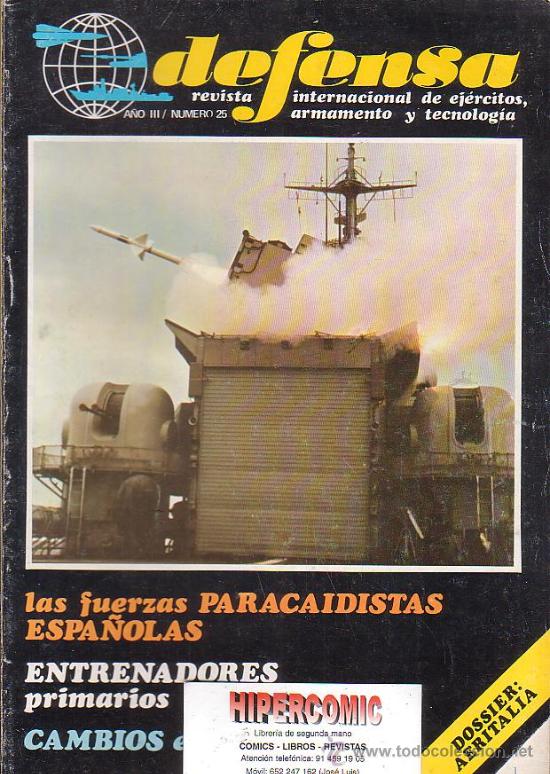 Military Antiques: DEFENSA N&ordm; 25 -REVISTA MILITAR A&Ntilde;O 1980