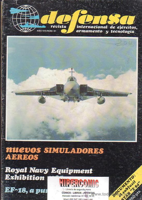 Military Antiques: DEFENSA N&ordm; 91 -REVISTA MILITAR A&Ntilde;O 1985