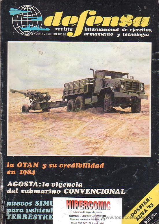 Militaria: DEFENSA N&ordm; 69 -REVISTA MILITAR A&Ntilde;O 1984