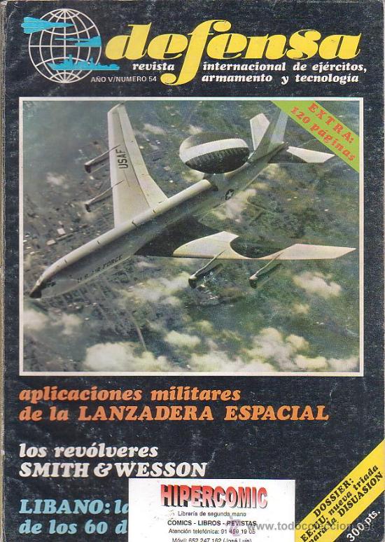 Militaria: DEFENSA N&ordm; 54 -REVISTA MILITAR A&Ntilde;O 1982