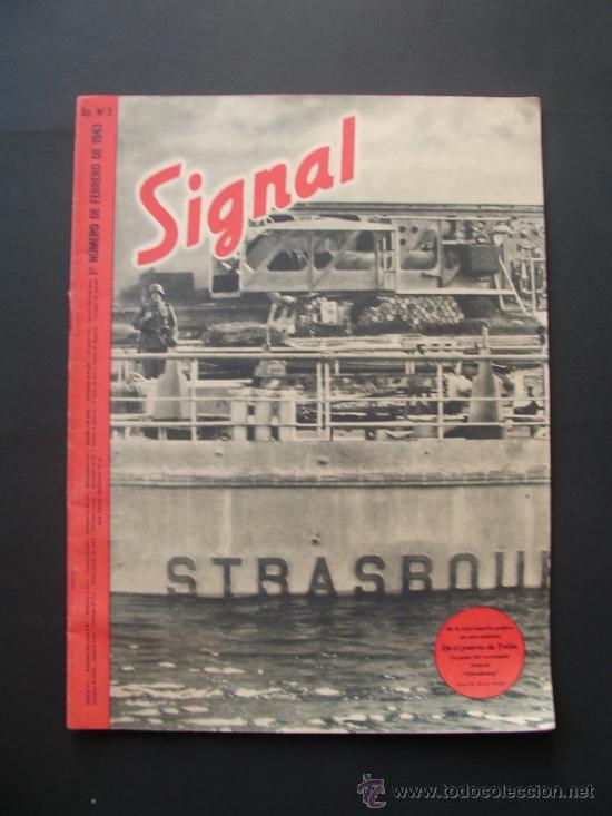 Militaria: SIGNAL REVISTA ALEMANA EN ESPA&Ntilde;OL .  3 / 1943
