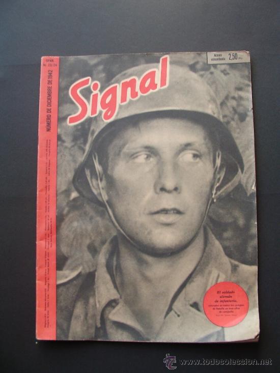 Militaria: SIGNAL REVISTA ALEMANA EN ESPA&Ntilde;OL .  23/24 / 1942