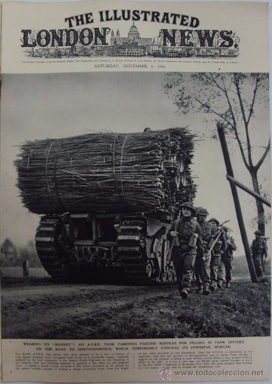 Militaria: THE ILLUSTRATED LONDON NEWS. (EN INGLES), II GUERRA MUNDIAL. 4 NOVIEMBRE 1944.