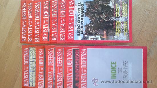 Militaria: 13 NUMEROS REVISTA DE REVISTA ESPA&Ntilde;OLA DE DEFENSA