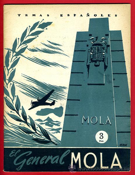 Military Antiques: REVISTA MILITAR, TEMAS ESPA&Ntilde;OLES, GENERAL MOLA , ORIGINAL