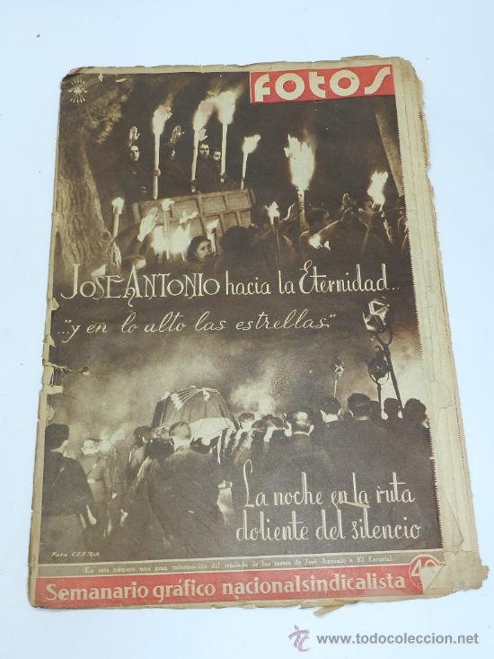 Military Antiques: REVISTA FOTOS N&ordm; 144, 2 DICIEMBRE 1939, MIDE 26 X 39 CMS. 32 PAGS. PLENA GUERRA CIVIL IMPRESIONANTE