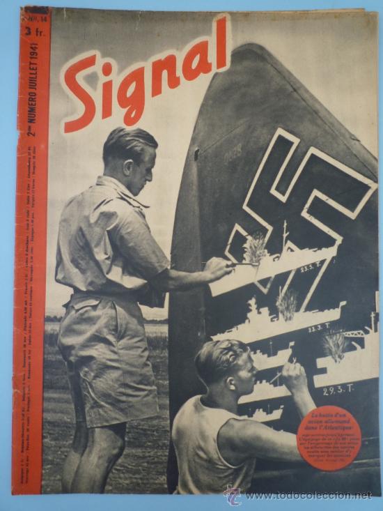 Militaria: SIGNALJULIO 1941 VERSI&Oacute;N FRANCESA - Foto 1