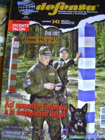 Militaria: Revista Defensa 343, noviembre 2006 (La Armada espa&ntilde;ola y la diplomacia del ca&ntilde;onero, Finlandia)