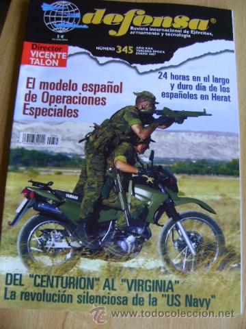 Militaria: Revista Defensa 345, enero 2007 (Operaciones especiales, Herat, revoluci&oacute;n silenciosa de la US Navy)