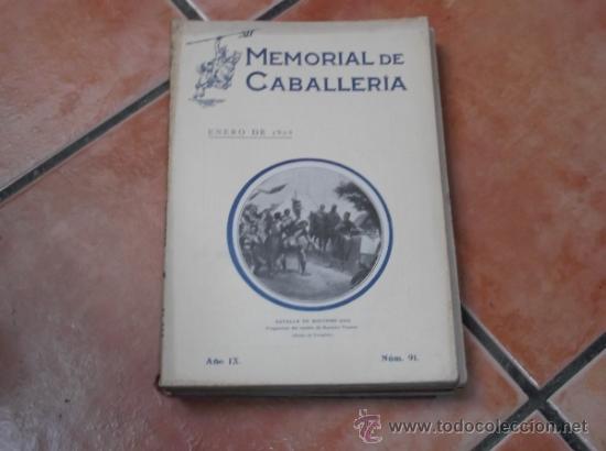 Militaria: memorial de caballeria  n&ordm; 91 a&ntilde;o IX, enero 1924