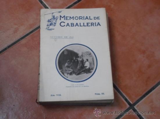 Militaria: memorial de caballeria  n&ordm; 88 a&ntilde;o VIII, octubre de 1923