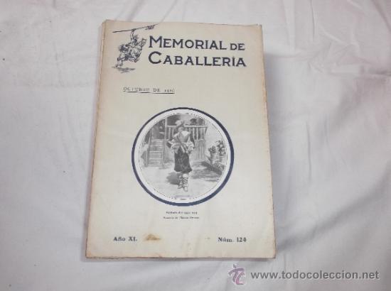 Military Antiques: memorial de caballeria  n&ordm; 124 a&ntilde;o XI, octubre de 1926