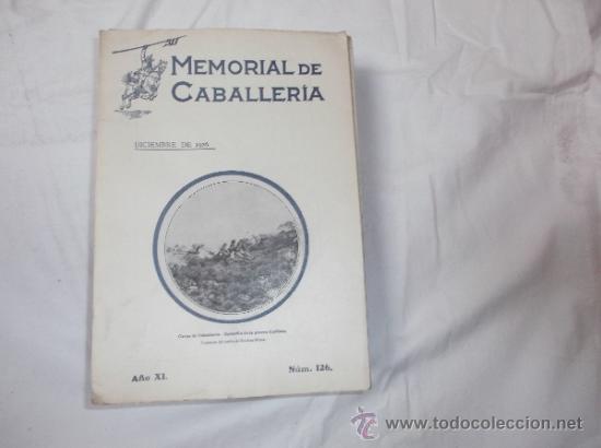 Military Antiques: memorial de caballeria  n&ordm; 126 a&ntilde;o XI, diciembre de 1926
