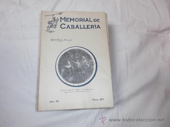 Military Antiques: memorial de caballeria  n&ordm; 130 a&ntilde;o XII, abril de 1927