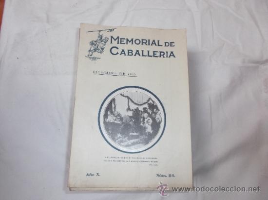 Military Antiques: memorial de caballeria  n&ordm; 114 a&ntilde;o X, diciembre de 1925