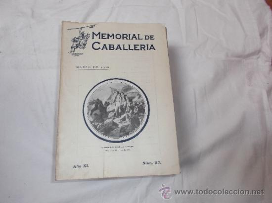 Military Antiques: memorial de caballeria  n&ordm; 117 a&ntilde;o XI, MARZO de 1926