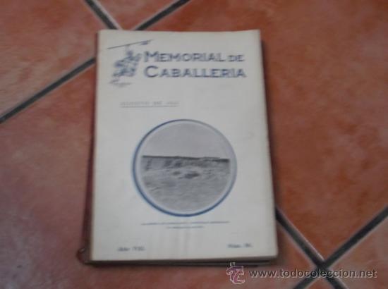 Military Antiques: MEMORIAL DE CABALLERIA N&ordm; 86. AGOSTO DE 1923. A&Ntilde;O VIII