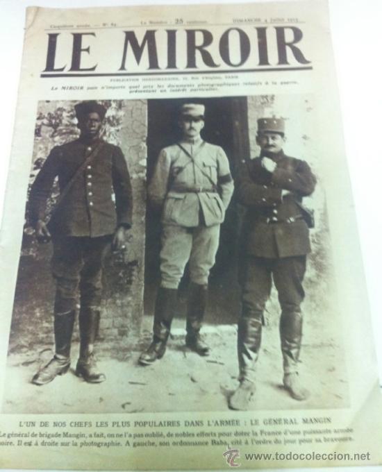 Military Antiques: PERIODICO FRANCES LE MIROIR - PRIMERA GUERRA MUNDIAL WWI - N&ordm; 84 - 1915.