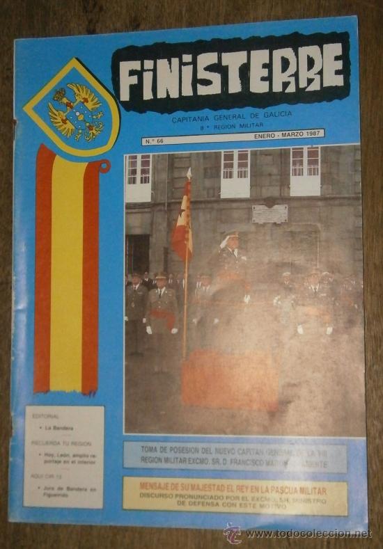 Militaria: Revista Finisterre, n&ordm;66, Enero-Marzo 1987, 52 p&aacute;ginas.