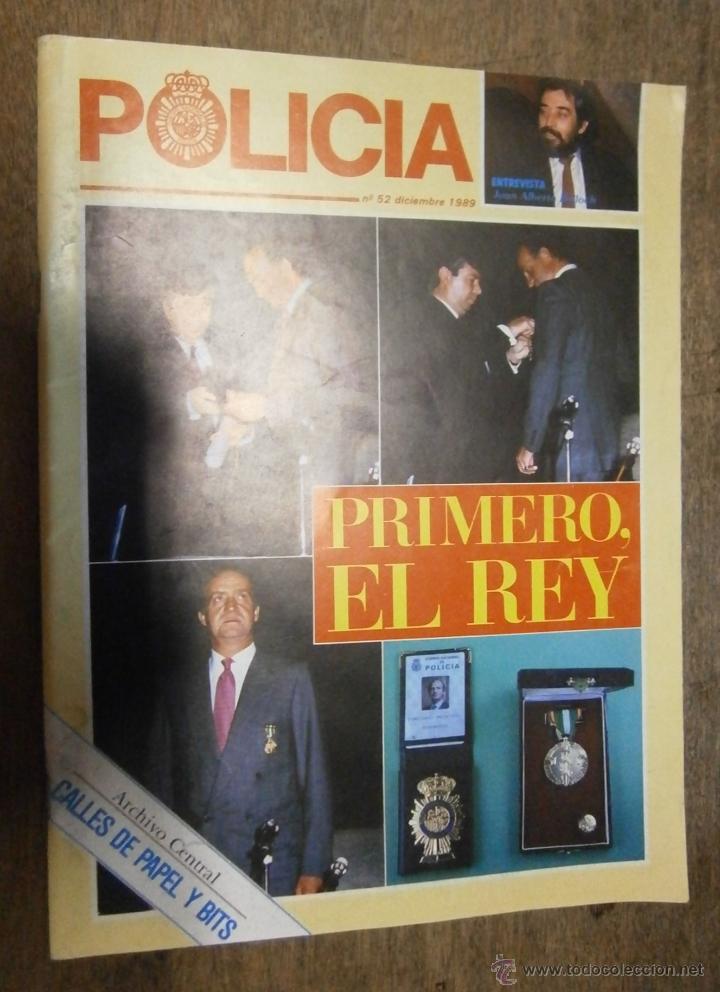 Military Antiques: Revista, Policia, n&ordm;52, diciembre 1989.
