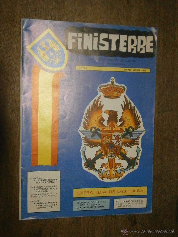 Militaria: Revista Finisterre, n&ordm;63, mayo - junio de 1986.