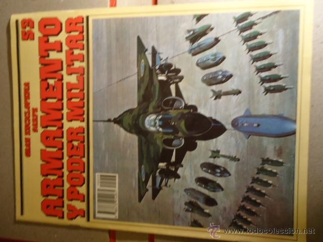 Military Antiques: REVISTA  / FASCICULO - ARMAMENTO Y PODER MILITAR -ED.SARPE -a&ntilde;os 80s ver foto y n - ref: estanteria1