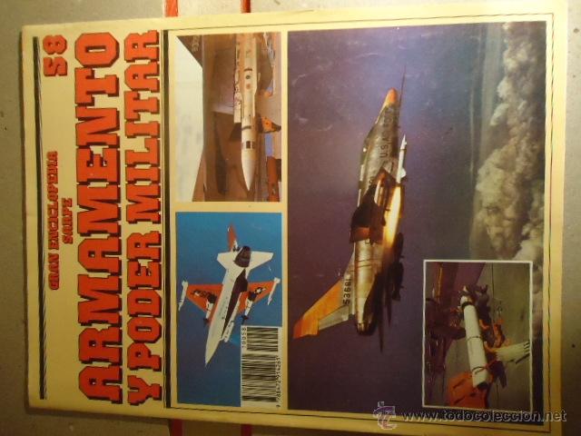 Military Antiques: REVISTA  / FASCICULO - ARMAMENTO Y PODER MILITAR -ED.SARPE -a&ntilde;os 80s ver foto y n - ref: estanteria1