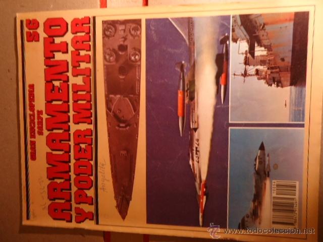 Military Antiques: REVISTA  / FASCICULO - ARMAMENTO Y PODER MILITAR -ED.SARPE -a&ntilde;os 80s ver foto y n - ref: estanteria1