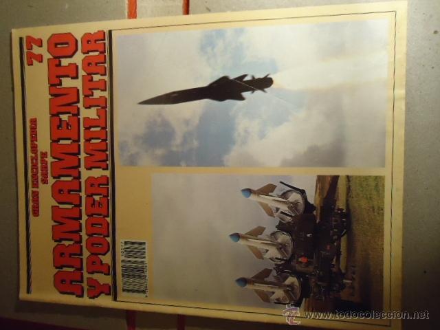 Military Antiques: REVISTA  / FASCICULO - ARMAMENTO Y PODER MILITAR -ED.SARPE -a&ntilde;os 80s ver foto y n - ref: estanteria1