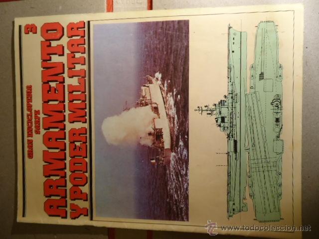Military Antiques: REVISTA  / FASCICULO - ARMAMENTO Y PODER MILITAR -ED.SARPE -a&ntilde;os 80s ver foto y n - ref: estanteria1