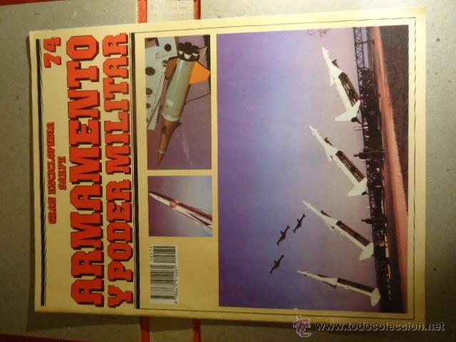 Military Antiques: REVISTA  / FASCICULO - ARMAMENTO Y PODER MILITAR -ED.SARPE -a&ntilde;os 80s ver foto y n - ref: estanteria1